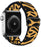 Zebra Yellow Scrunchie Watch Strap For Apple Watch Band Series 49mm, 45mm, 44mm, 42mm, 41mm, 40mm, 38mm On Sale