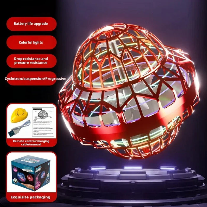 Red LED Flying Ball Spinner Mini Drone On Sale