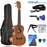 21/ 23/ 26 Inches Lightweight Sapele Ukulele Starter Kit With Carbon Strings And Rosewood Body, And Bag, Winder And Capo On Sale