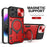 Red iPhone Ring Stand Armor Case With Camera Protection Slide Cover On Sale