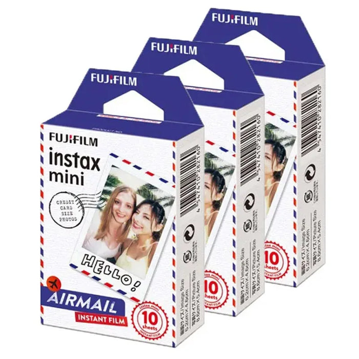 Fujifilm Instax Mini Photo Films - Airmail 30 Sheets On Sale