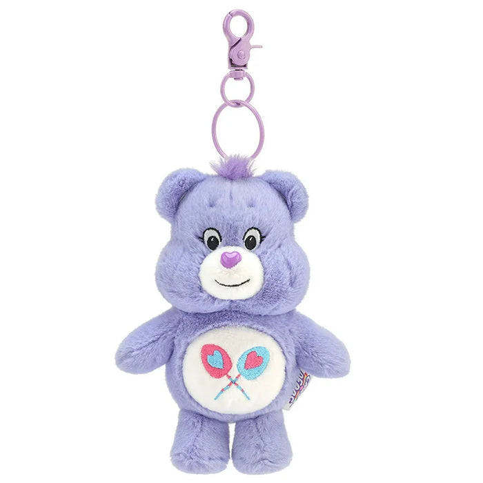Classic Purple Care Bears Squeaky Plush Toys With Keychain On Sale