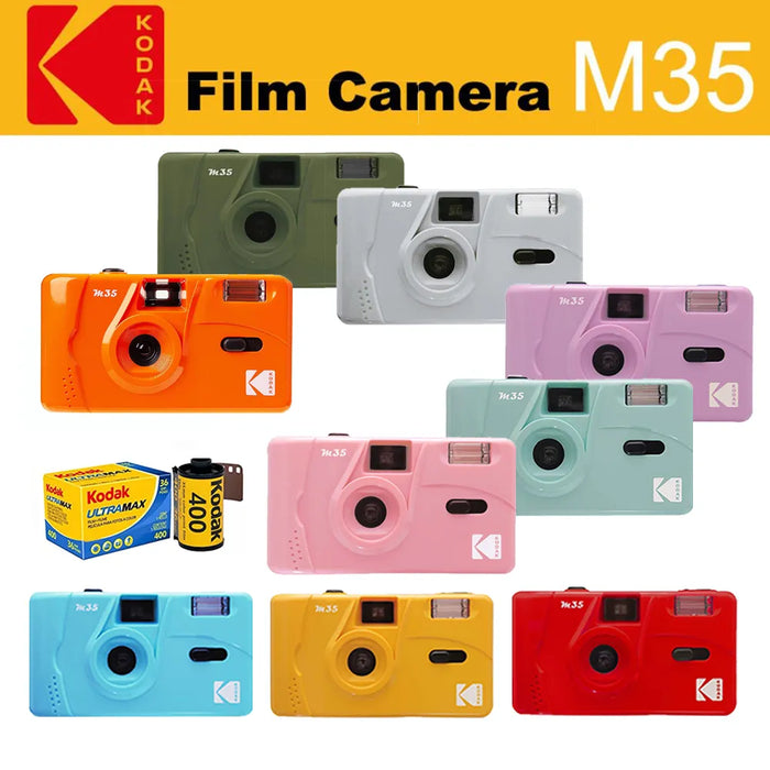 KODAK Vintage Retro Ultra F9 35mm Reusable Film Camera, Cloverbliss Co.