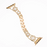 Rose Gold White Cloverleaf Diamond Women Stainless Steel Apple Watch Bracelet For Ultra, 49mm, 46mm, 45mm, 44mm, 42mm, 41mm, 40mm, 38mm On Sale