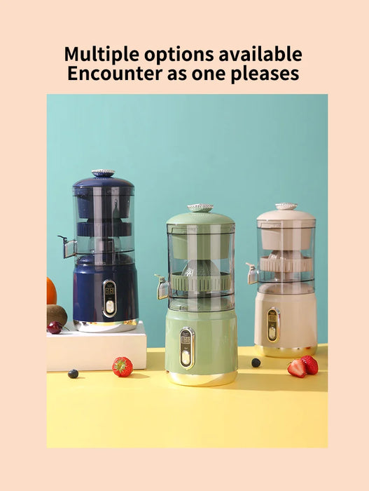 600ml Portable USB Rechargeable Automatic Fresh Juice Extractor Electric Juicer On Sale