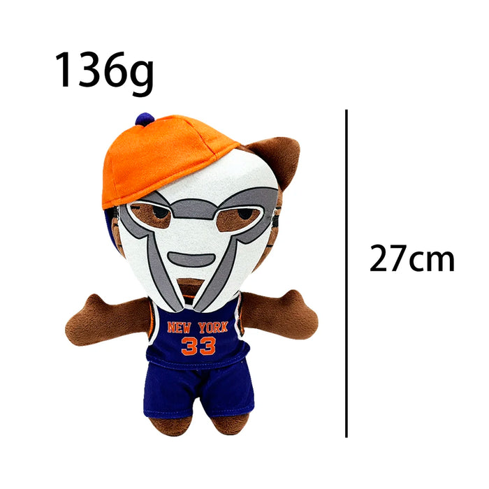 Hello Kitty MF Doom Rapper Figure Icons Hiphop Fashion Fans Stuffed Soft Plush Toy Dolls Collection On Sale