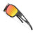 Black Orange Red Ultra Lightweight Frame Polarized Sports UV400 Sunglasses On Sale