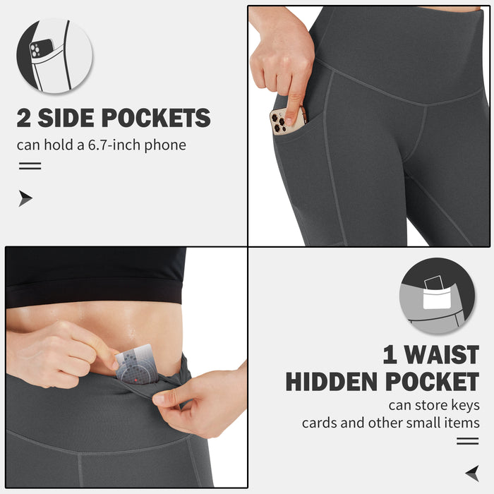 Lightweight High Waisted Yoga Pants with Pockets