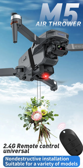 Universal Drone Airdrop Thrower System with One-click Drop Remote Control  On Sale