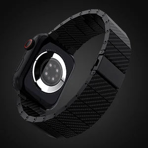 Carbon Fiber Link Bracelet
For Apple Watch Series 10, 9, 8, 7, SE, 6, 5, 4, 3, 2, 1 , Ultra On Sale