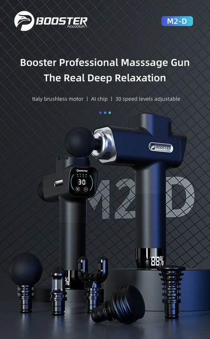 AI Intelligence Booster M2-D Deep Tissue And Muscle Electric Massager With Long-lasting battery life On Sale