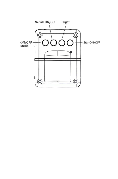 Product Information Of Astronaut LED Galaxy Star Projector Night Light with Bluetooth Speaker And Remote Control