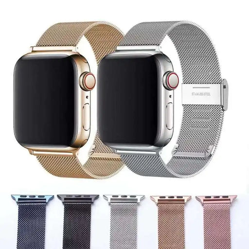 Milanese loop Apple Watch Strap For iWatch Series 9, 8, 7, 6, SE, 5, 4, 3 On Sale