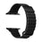 Black Leather Magnetic Loop Apple Watch Ultra Band 38mm, 40mm, 42mm, 44mm, 45mm, 46mm, 49mm On Sale