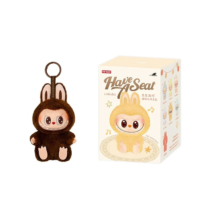 The Labubu Monsters Action Figure Have A Seat Plush Dolls Blind Box On Sale