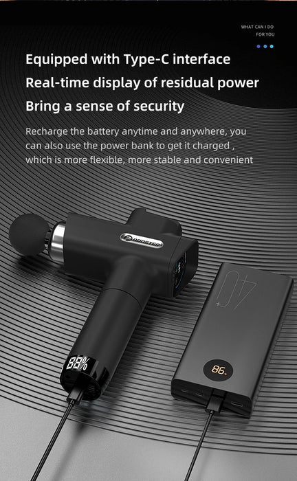 AI Intelligence Booster M2-D Deep Tissue And Muscle Electric Massager With Long-lasting battery life On Sale