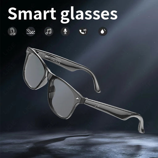 Smart AI Glasses Wireless Bluetooth Call Built-In Mic Speakers Sunglasses On Sale