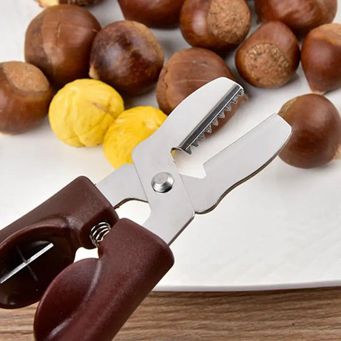Stainless Steel Chestnut Cutter or Opener On Sale