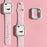 Pink Miffy Theme Design Silicone Apple Watch Band 49mm, 46mm, 45mm, 44mm, 42mm, 41mm, 40mm, 38mm On Sale