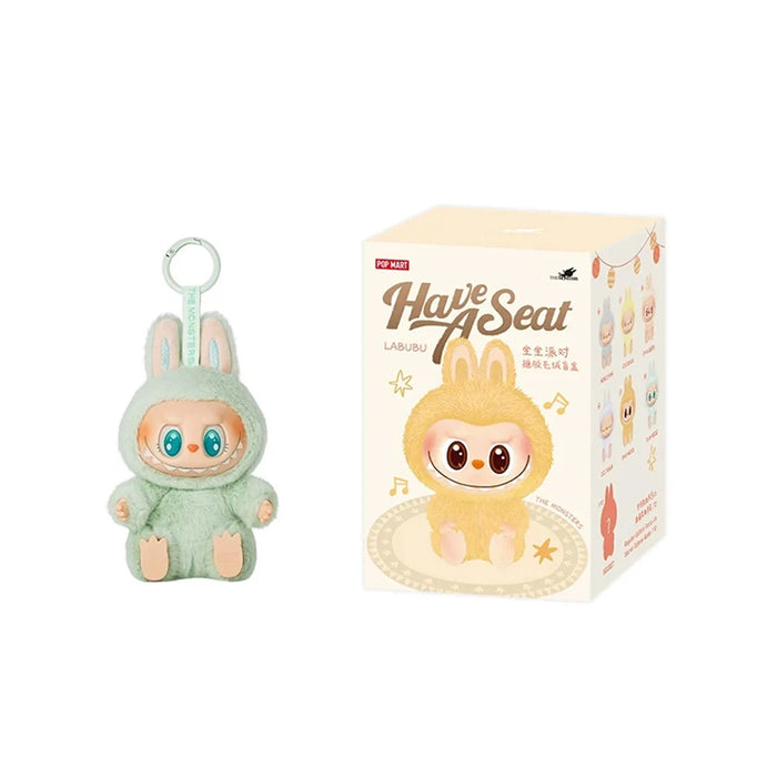 The Labubu Monsters Action Figure Have A Seat Plush Dolls Blind Box On Sale