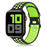 Black Green Silicone Sport Band for Apple Watch Strap On Sale