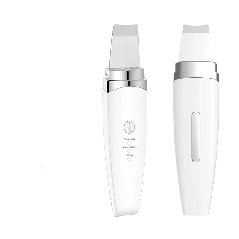 Ultrasonic Derma Skin Scrubber Pen Blackhead Facial Cleaner ...