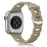 Walnut Brown O-Ring Silicone Chain Link Bracelets For Apple Watch Band 38mm, 40mm, 41mm, 42mm, 44mm, 45mm, 46mm, 49mm On Sale