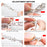Adjustment Method - Bike Chain Link Silicone Watch Band for Apple Watch Compatible Models 38mm - 49mm