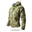 Men’s Waterproof Softshell Jacket with Fleece Lining – Hooded Outdoor Green Camouflage Coat On Sale