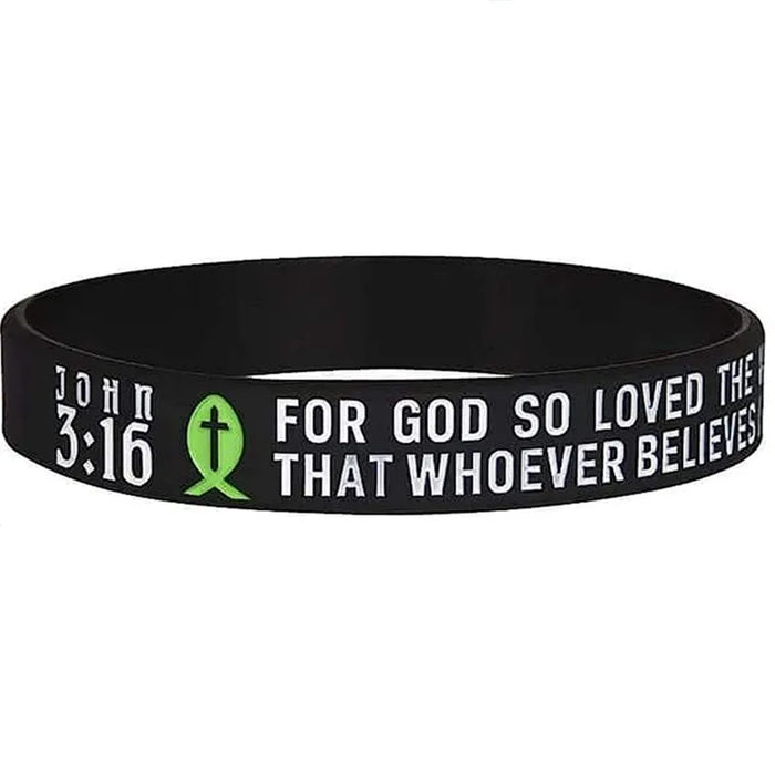 2pcs Power of Believes Motivational Wristband Silicone Bracelets On Sale