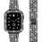 Black - Diamond strap with case for Apple watch band 38mm, 40mm, 42mm, 44 mm On Sale