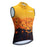 Gold Bike Fever Cycling Sleeveless Jersey On Sale