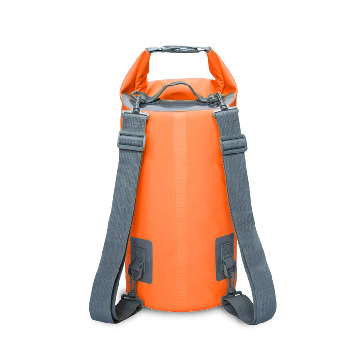 Orange Lightweight Waterproof Dry Bag Backpack For Outdoor Water Sports (5L–30L) On Sale