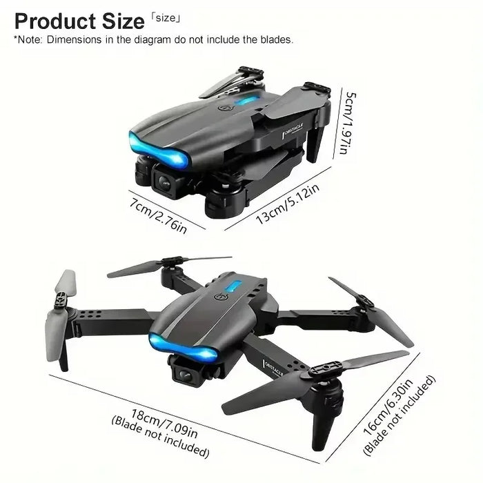 E99 Pro 4K 1080P Wide Angle HD Dual Camera GPS Drone