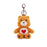 Classic Red Heart Brown Care Bears Squeaky Plush Toys With Keychain On Sale