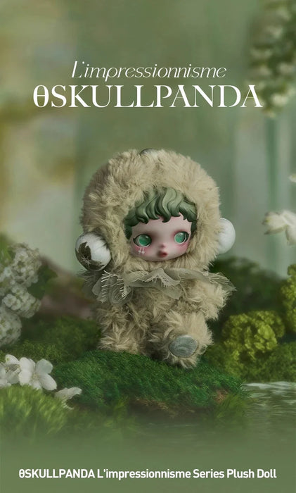SKULLPANDA L'impressionnisme Series Plush Dolls Blind Box Collection On Sale