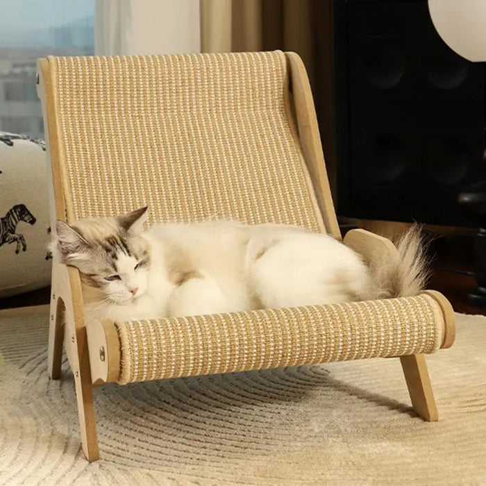 Cozy Cat Scratching Post Lounge Chair Bed On Sale