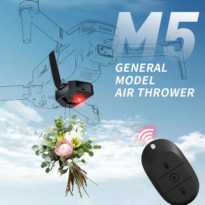 Universal Drone Airdrop Thrower System with One-click Drop Remote Control  On Sale