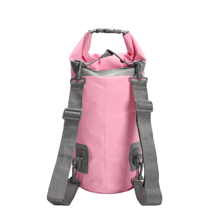 Light Pink Lightweight Waterproof Dry Bag Backpack For Outdoor Water Sports (5L–30L) On Sale