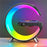 Smart Wireless Phone Charger with Bluetooth 5.0 Dual Speakers LED Alarm Clock and Atmosphere Night Light Lamp On Sale