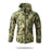 Men’s Waterproof Softshell Jacket with Fleece Lining – Hooded Outdoor Camouflage Coat On Sale