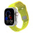 Fluorescent Green Irregular Shape Adjustable Silicone Sporty Watch Band Compatible with Apple Watch 38mm–49mm On Sale | Replacement Watch Band Compatible with Apple Watch Series 1–11, SE & Ultra 