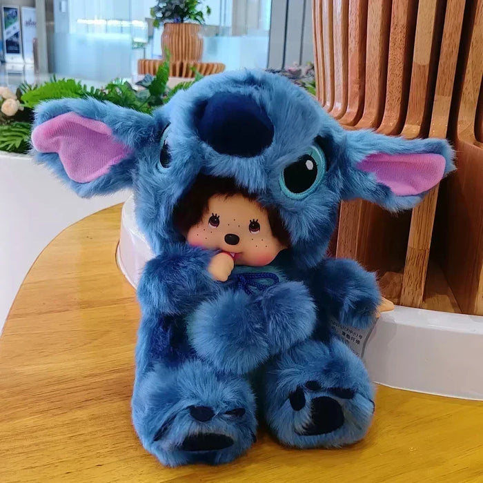 20cm Miichi Monkey Monchhichi Lilo And Stitch Dress Up Costume Collection Soft Plush Doll On Sale