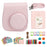 Camera Accessory Kit Compatible with Fujifilm Instax Mini 12 – Pink PU Case, Album, Filters, Frames and Stickers Bundle On Sale