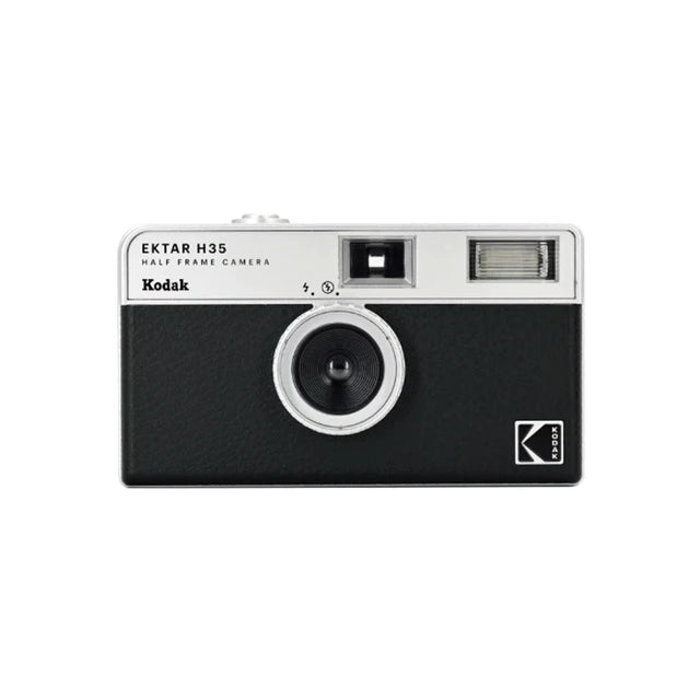 Black KODAK EKTAR H35 Reusable 35mm Retro Half Frame Camera With Flash On Sale