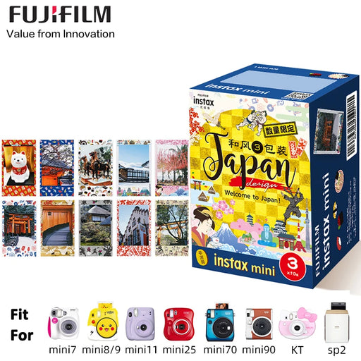 Fujifilm Instax Mini Films - Japan Story Design Limited Edition On Sale