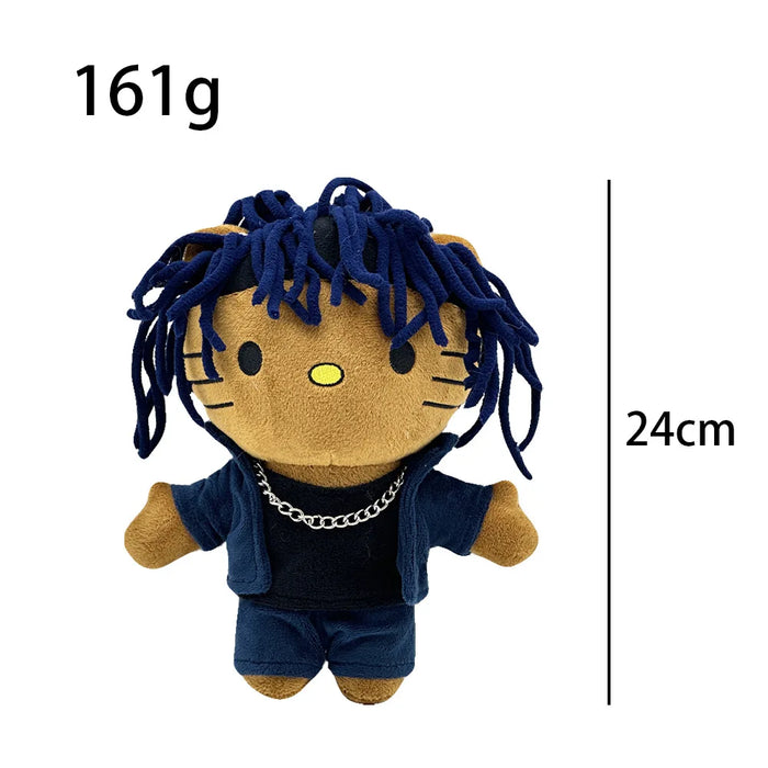 Hello Kitty Rapper Figure Icons Hiphop Fashion Fans Stuffed Soft Plush Toy Dolls Collection On Sale