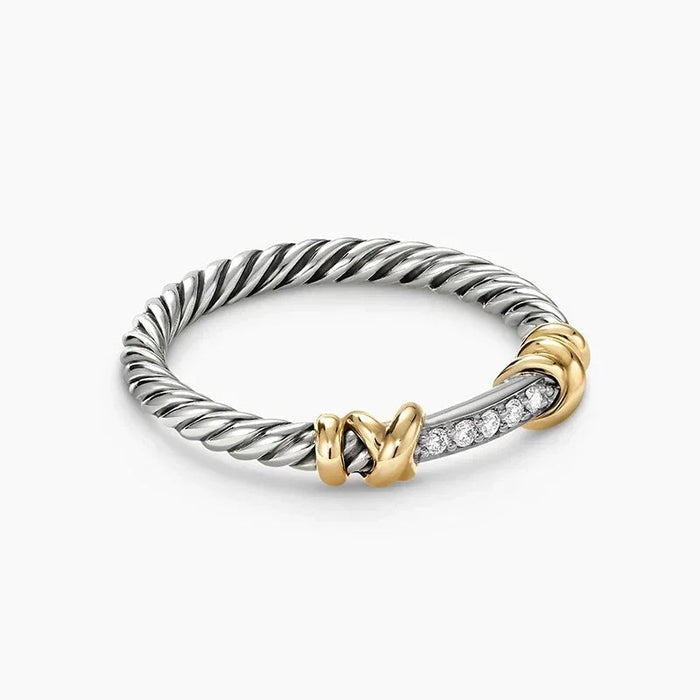 925 Sterling Silver David Yurman Style Fashion Jewelry Rings On Sale