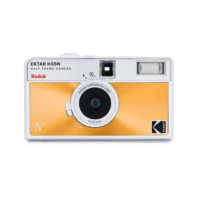 Orange KODAK EKTAR H35N Reusable 35mm Retro Half Frame Camera With Flash On Sale