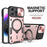 Pink iPhone Ring Stand Armor Case With Camera Protection Slide Cover On Sale